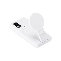 Power Bank 10.000mAh com Carregamento via Indução ou via Cabo 05038