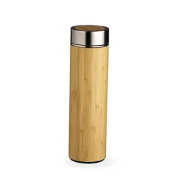 Garrafa Bambu Parede Dupla 500 ml com Infusor 18642