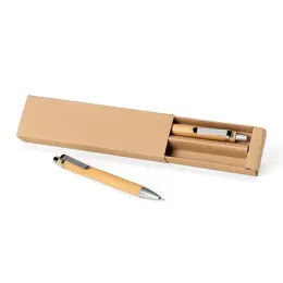 Kit Ecológico Caneta e Lapiseira Bambu 14681
