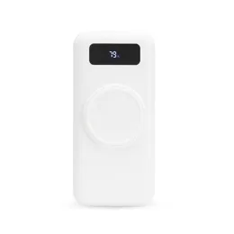 Power Bank 10.000mAh com Carregamento via Indução ou via Cabo 06052