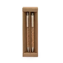 Kit Ecológico Caneta e Lapiseira Cortiça 06083