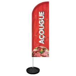 Windbanner Windisplay para Açougue