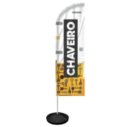 Windbanner Windisplay para Chaveiro