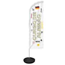 Windbanner Windisplay para Curso de Alemão