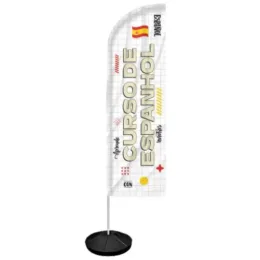 Windbanner Windisplay para Curso de Espanhol