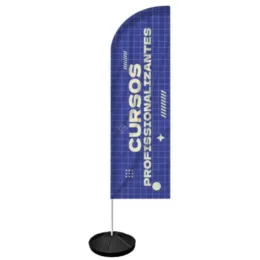 Windbanner Windisplay para Curso Profissionalizante
