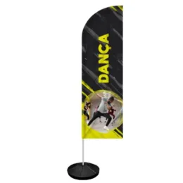 Windbanner Windisplay para Dança