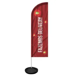 Windbanner Windisplay para Delivery
