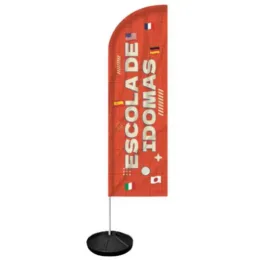 Windbanner Windisplay para Escola de Idiomas