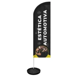 Windbanner Windisplay para Estética Automotiva