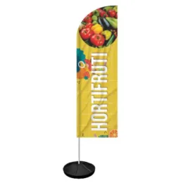 Windbanner Windisplay para Hortifruti