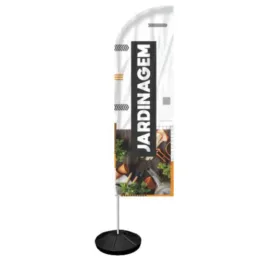 Windbanner Windisplay para Jardinagem