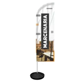 Windbanner Windisplay para Marcenaria