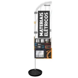 Windbanner Windisplay para Materiais Elétricos