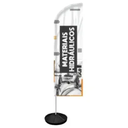 Windbanner Windisplay para Materiais Hidráulicos