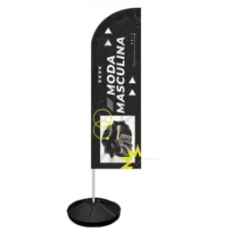 Windbanner Windisplay para Moda Masculina