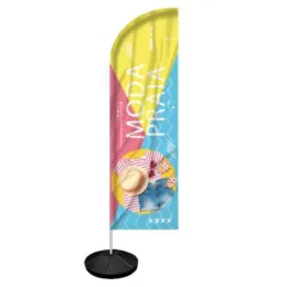 Windbanner Windisplay para Moda Praia