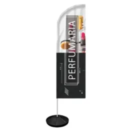 Windbanner Windisplay para Perfumaria
