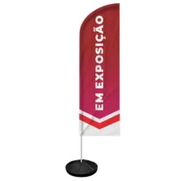 Windbanner Windisplay para Exposição