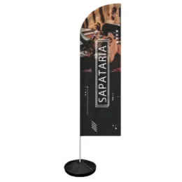 Windbanner Windisplay para Sapataria