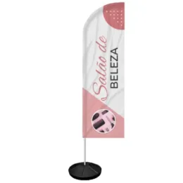 Windbanner Windisplay para Salão de Beleza