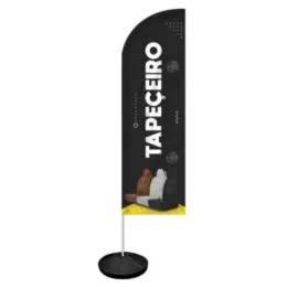 Windbanner Windisplay para Tapeçaria