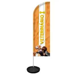 Windbanner Windisplay para Veterinário