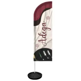 Windbanner Windisplay para Adega